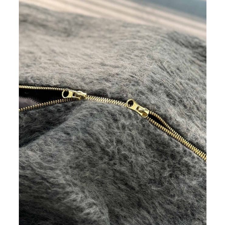 この高級感、思わず手に取りたくなる。シャギーノーカラーコート | Classical Elf  | 詳細画像33 