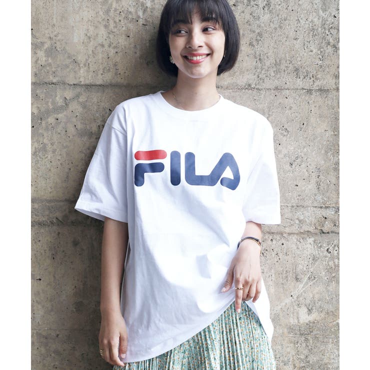 FILA フィラ ロゴプリントTシャツ[品番：WZ000003429