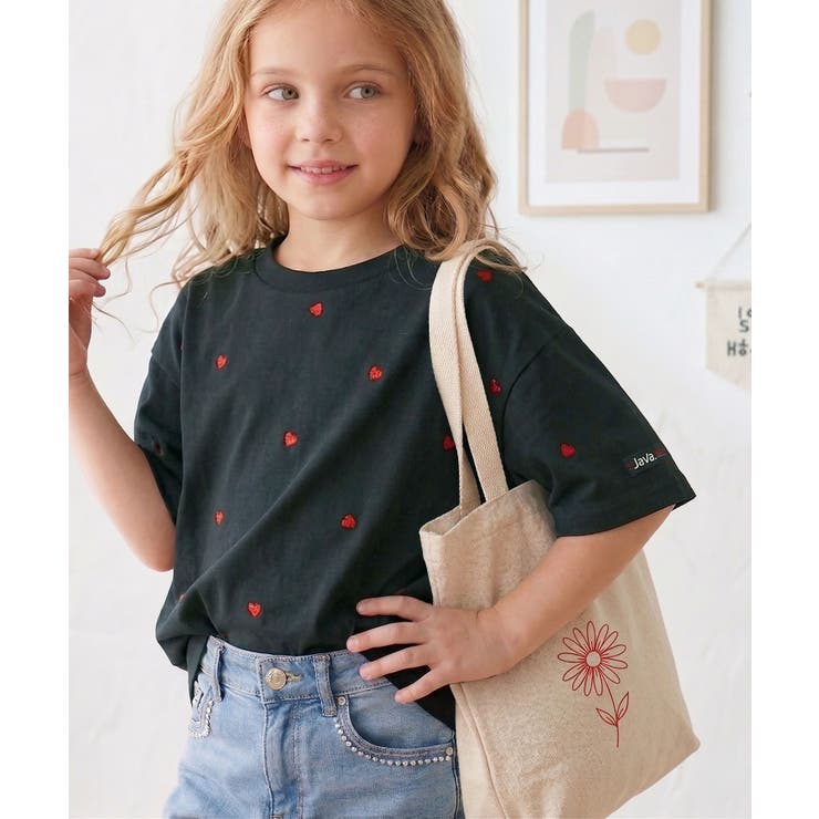 【キッズ】《JaVaジャバコラボ》親子お揃い リンクコーデできちゃう！ミニハート… | Classical Elf kids | 詳細画像24 