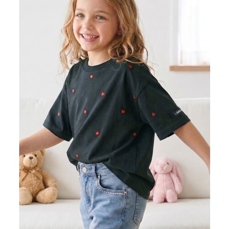 ネイビー | 【キッズ】《JaVaジャバコラボ》親子お揃い リンクコーデできちゃう！ミニハート… | Classical Elf kids