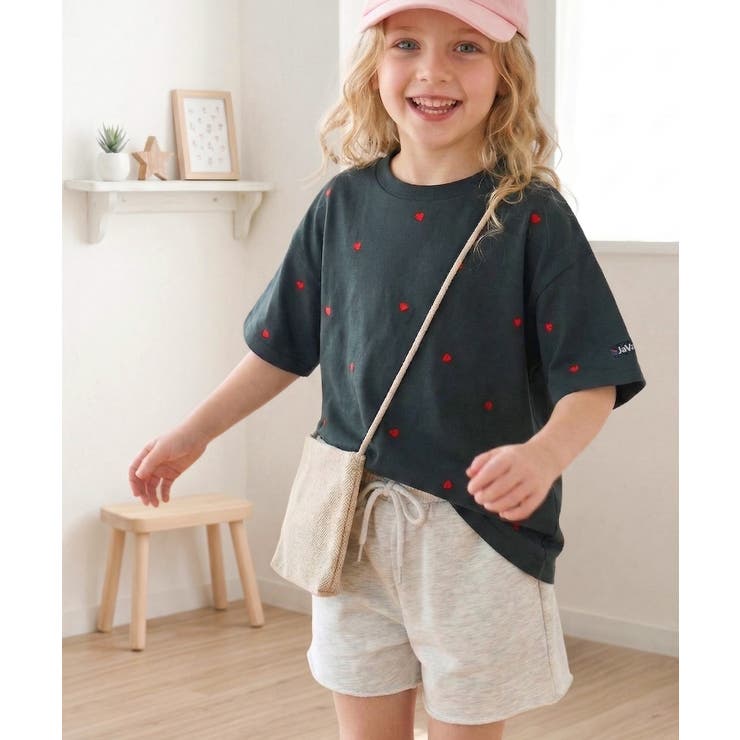 【キッズ】《JaVaジャバコラボ》親子お揃い リンクコーデできちゃう！ミニハート… | Classical Elf kids | 詳細画像26 