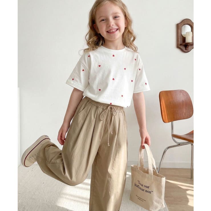 【キッズ】《JaVaジャバコラボ》親子お揃い リンクコーデできちゃう！ミニハート… | Classical Elf kids | 詳細画像1 