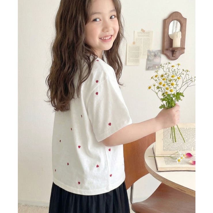 【キッズ】《JaVaジャバコラボ》親子お揃い リンクコーデできちゃう！ミニハート… | Classical Elf kids | 詳細画像3 