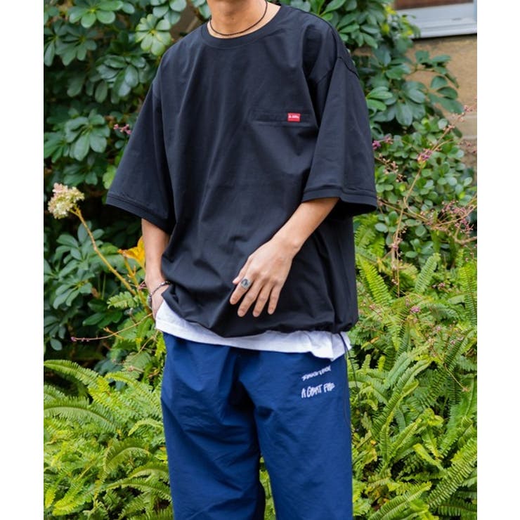 綿100％。大人のこなれカジュアル。シルケット素材裾ドロストオーバーサイズTシャ… | Classical Elf Men | 詳細画像10 