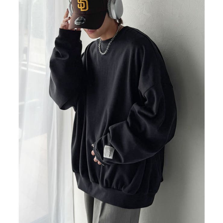 トレンドを押さえたビッグシルエット。裏起毛ビッグスウェット | Classical Elf Men | 詳細画像7 