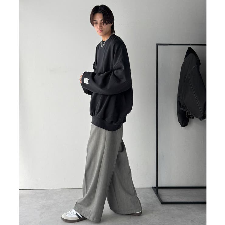 トレンドを押さえたビッグシルエット。裏起毛ビッグスウェット | Classical Elf Men | 詳細画像9 