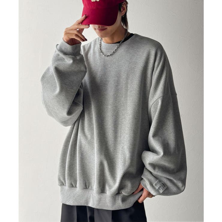 トレンドを押さえたビッグシルエット。裏起毛ビッグスウェット | Classical Elf Men | 詳細画像10 