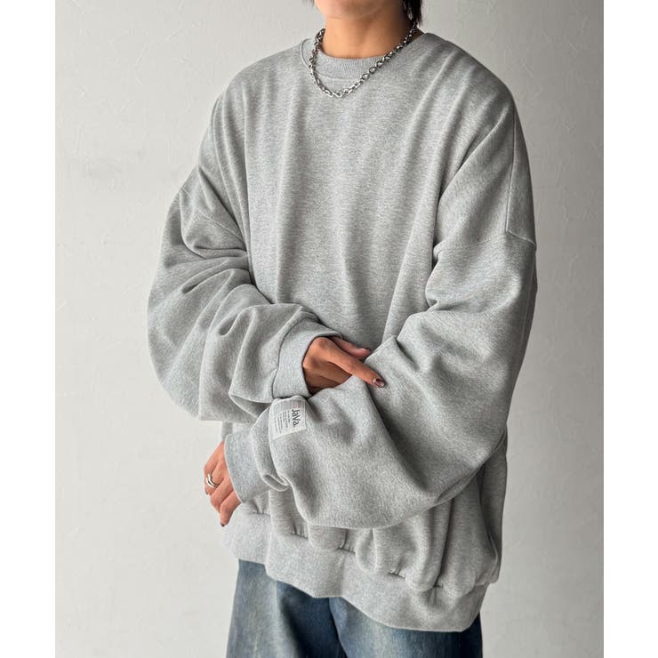 トレンドを押さえたビッグシルエット。裏起毛ビッグスウェット | Classical Elf Men | 詳細画像14 