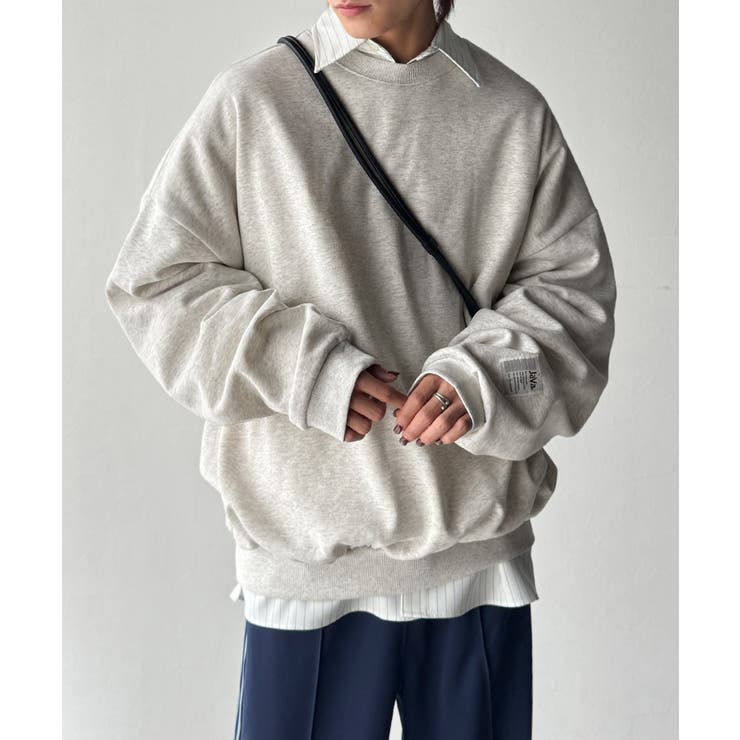 トレンドを押さえたビッグシルエット。裏起毛ビッグスウェット | Classical Elf Men | 詳細画像17 