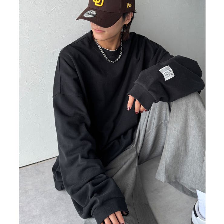 トレンドを押さえたビッグシルエット。裏起毛ビッグスウェット | Classical Elf Men | 詳細画像2 