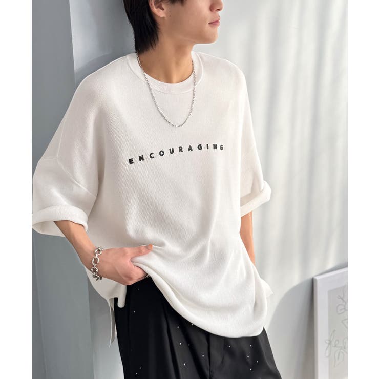 《JaVaジャバコラボ》Tシャツにはない品格を。ロゴプリントオーバーサイズサマー… | Classical Elf Men | 詳細画像8 