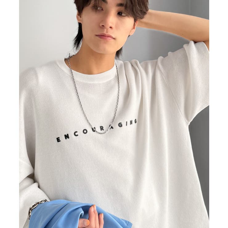 《JaVaジャバコラボ》Tシャツにはない品格を。ロゴプリントオーバーサイズサマー… | Classical Elf Men | 詳細画像10 