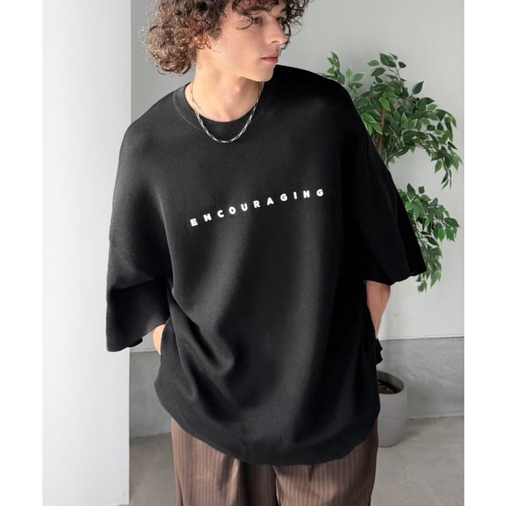 《JaVaジャバコラボ》Tシャツにはない品格を。ロゴプリントオーバーサイズサマー… | Classical Elf Men | 詳細画像13 