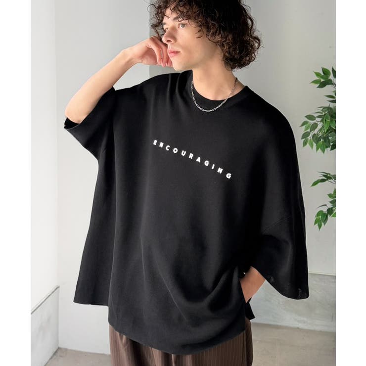 《JaVaジャバコラボ》Tシャツにはない品格を。ロゴプリントオーバーサイズサマー… | Classical Elf Men | 詳細画像14 