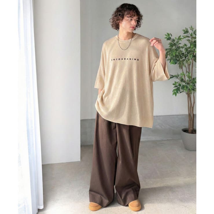 《JaVaジャバコラボ》Tシャツにはない品格を。ロゴプリントオーバーサイズサマー… | Classical Elf Men | 詳細画像28 