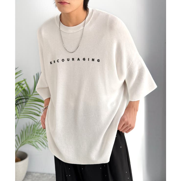 《JaVaジャバコラボ》Tシャツにはない品格を。ロゴプリントオーバーサイズサマー… | Classical Elf Men | 詳細画像4 