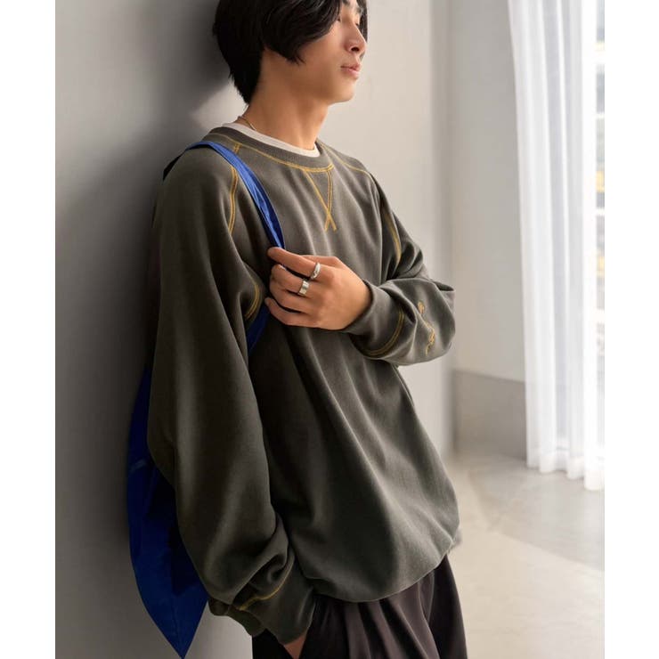 《JaVaジャバコラボ》シンプルじゃ物足りない。配色ステッチで差をつける。配色ス… | Classical Elf Men | 詳細画像16 