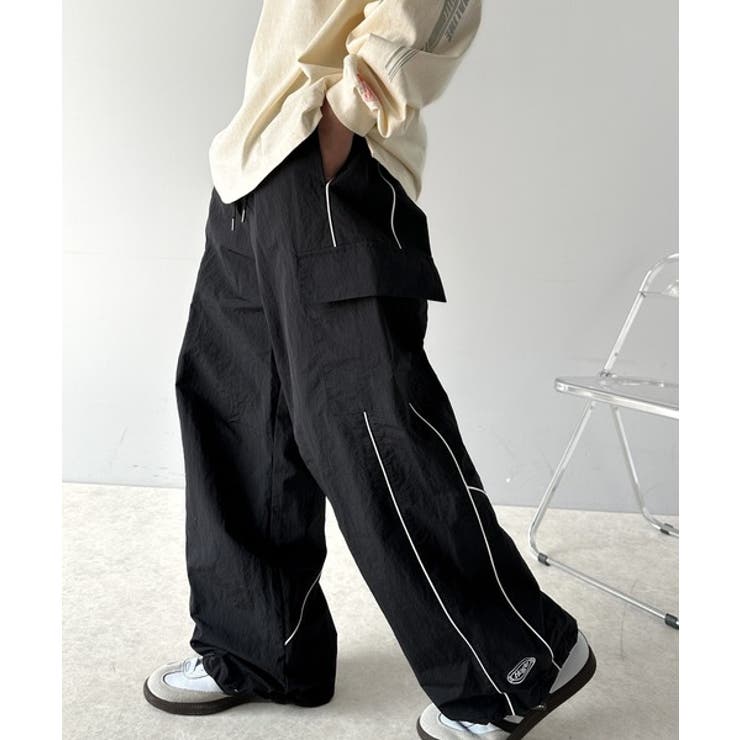 ブラックコーティング マストドン ジョガーパンツ