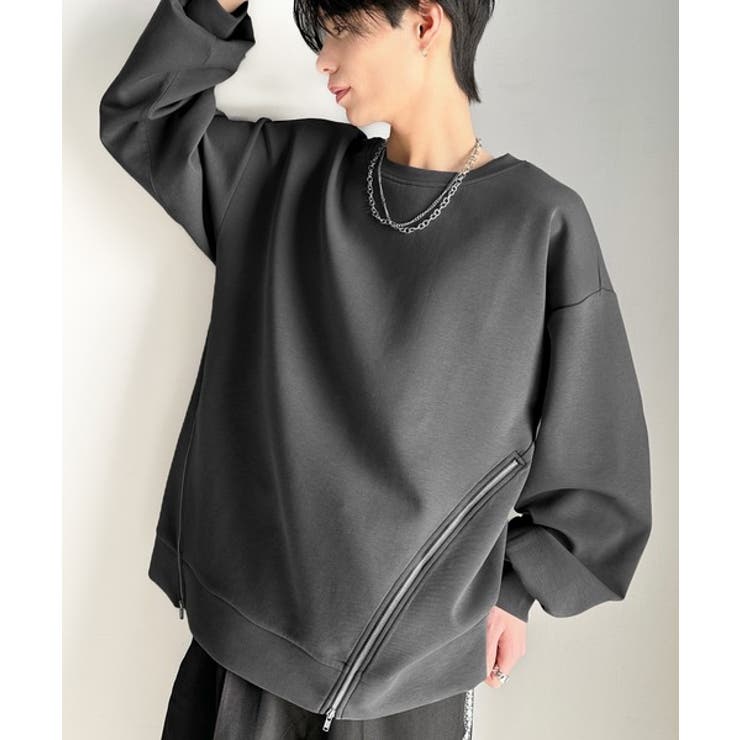 《Javaジャバコラボ》シンプルにお洒落を。アシメファスナーラウンドネックポンチ… | Classical Elf Men | 詳細画像22 