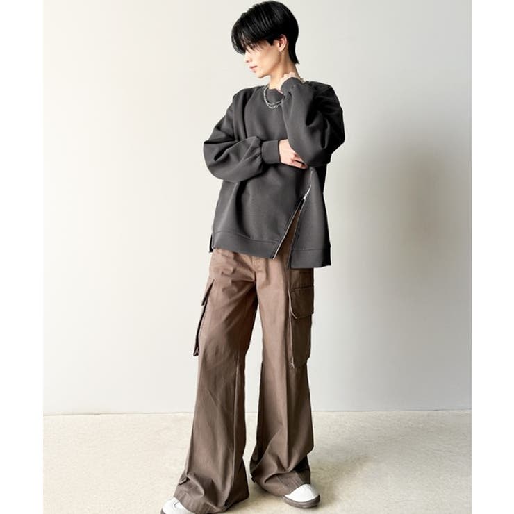 《Javaジャバコラボ》シンプルにお洒落を。アシメファスナーラウンドネックポンチ… | Classical Elf Men | 詳細画像27 