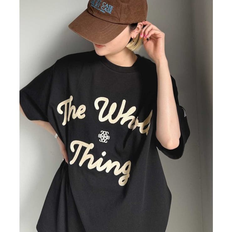 《JaVaジャバコラボ》】“トレンドを纏う”コード刺繍ロゴTシャツ(オーバーサイ… | Classical Elf Men | 詳細画像20 