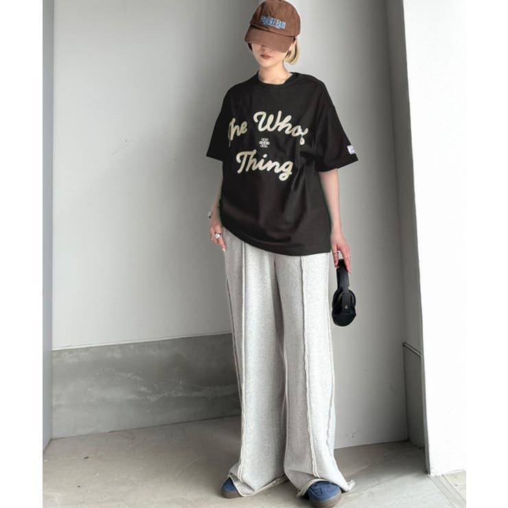 《JaVaジャバコラボ》】“トレンドを纏う”コード刺繍ロゴTシャツ(オーバーサイ… | Classical Elf Men | 詳細画像21 