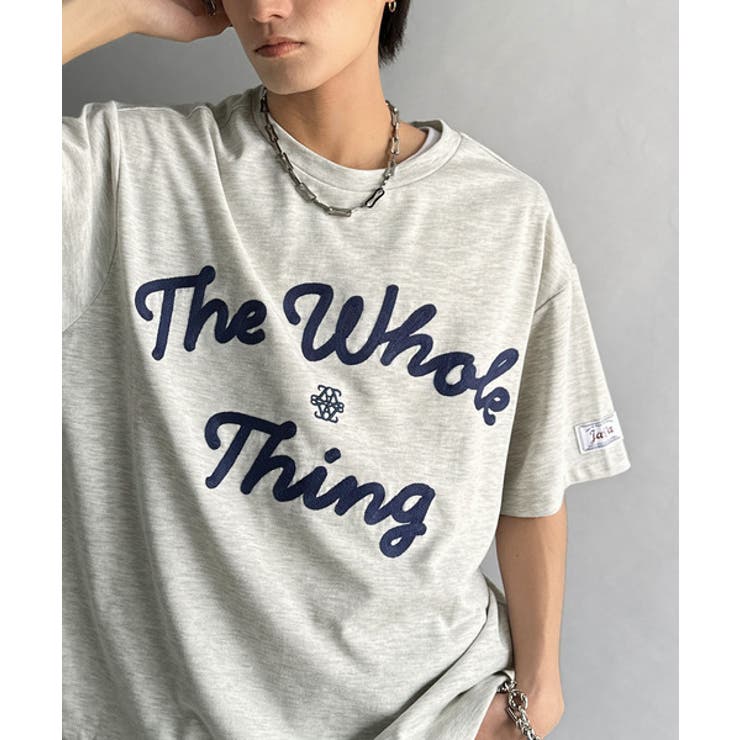 《JaVaジャバコラボ》】“トレンドを纏う”コード刺繍ロゴTシャツ(オーバーサイ… | Classical Elf Men | 詳細画像22 