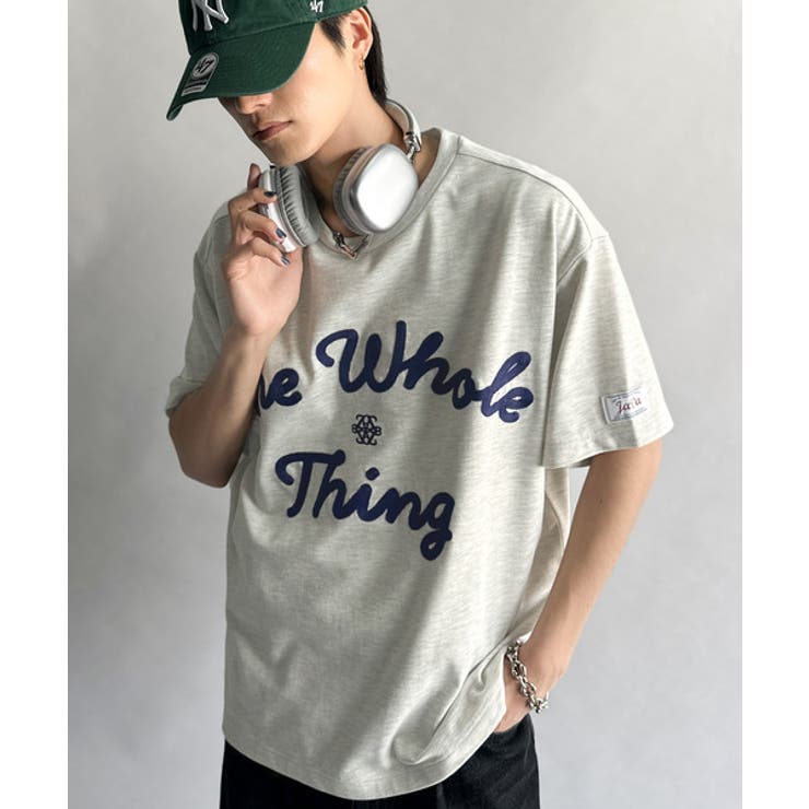 《JaVaジャバコラボ》】“トレンドを纏う”コード刺繍ロゴTシャツ(オーバーサイ… | Classical Elf Men | 詳細画像23 