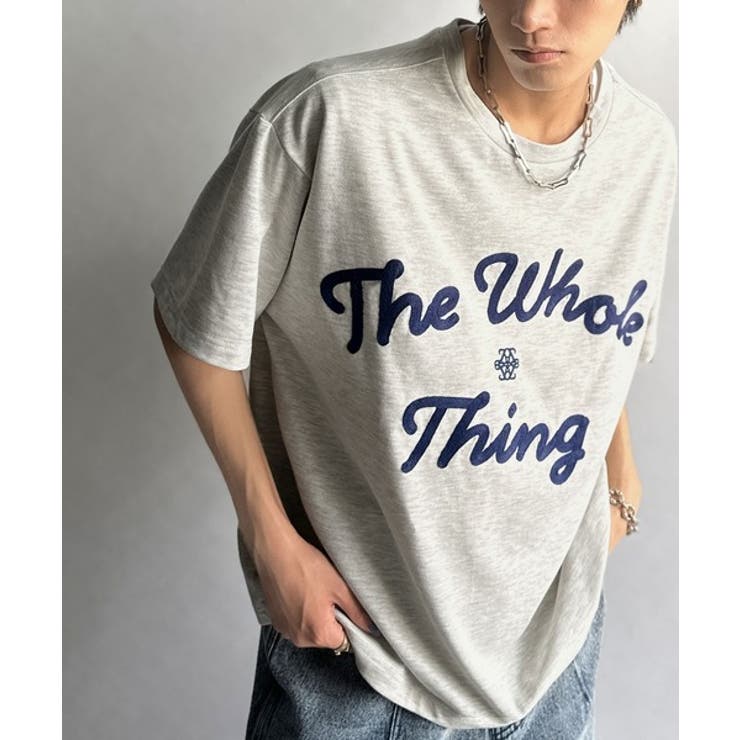 《JaVaジャバコラボ》】“トレンドを纏う”コード刺繍ロゴTシャツ(オーバーサイ… | Classical Elf Men | 詳細画像27 