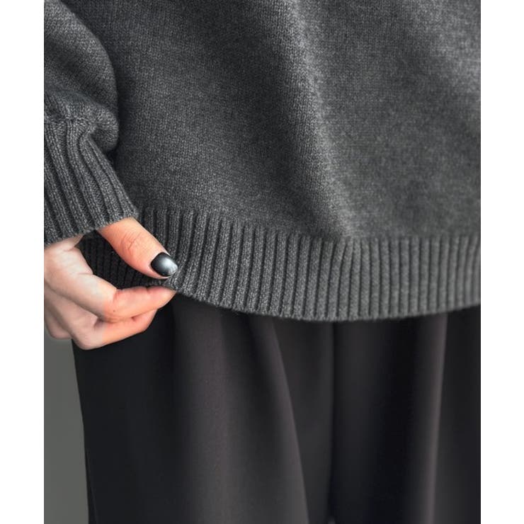 ゆったりながらも存在感抜群！ボリュームスリーブオーバーサイズニット | Classical Elf Men | 詳細画像23 