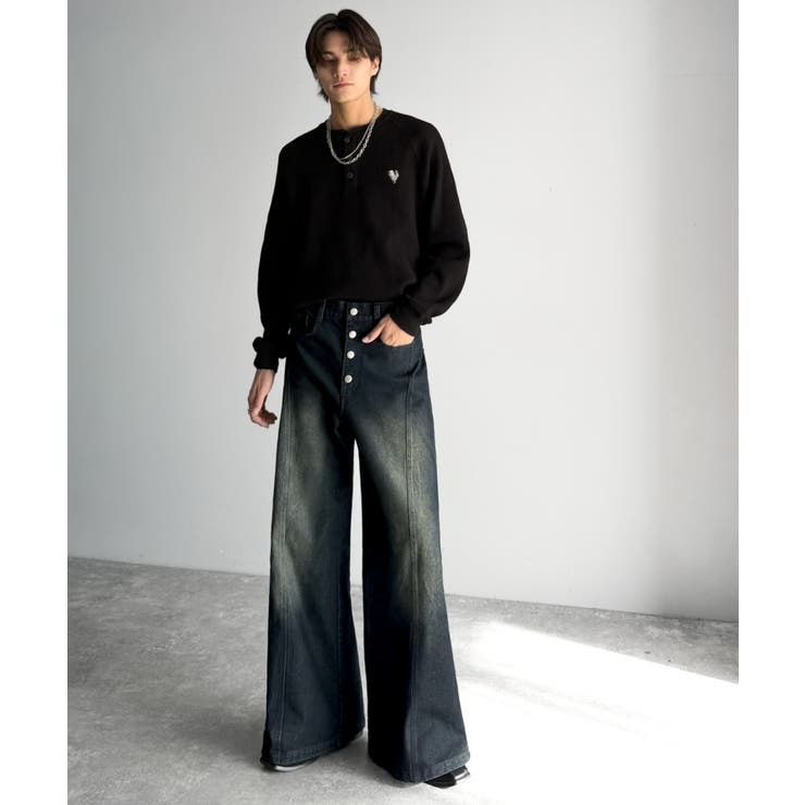 《JaVaジャバコラボ》気付けばヘビロテ確定。ヴィンテージ加工ライン切り替えフラ… | Classical Elf Men | 詳細画像11 