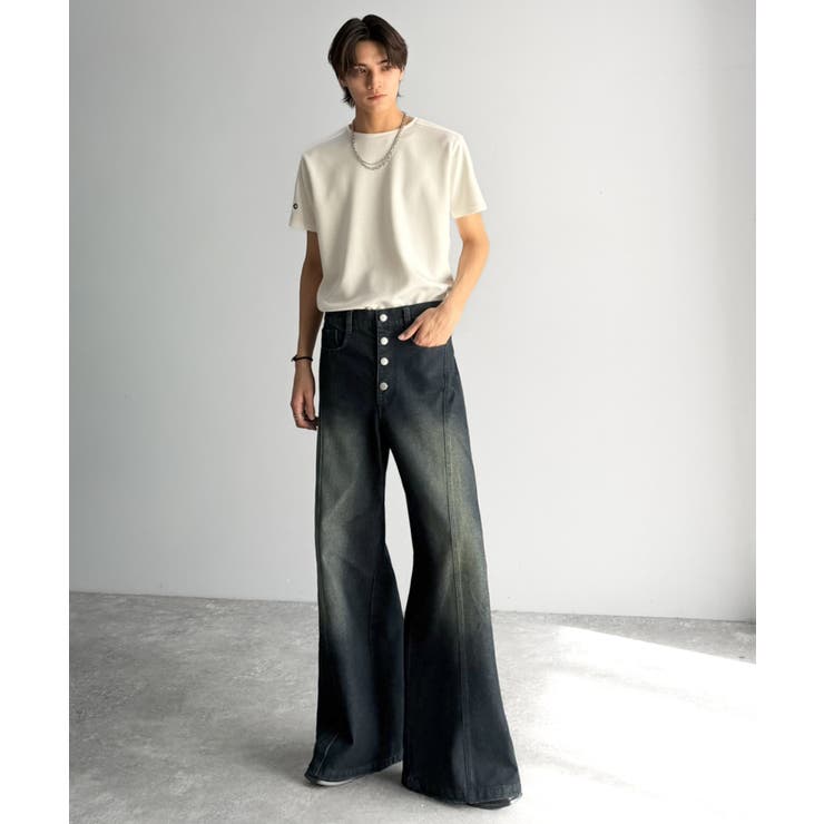 《JaVaジャバコラボ》気付けばヘビロテ確定。ヴィンテージ加工ライン切り替えフラ… | Classical Elf Men | 詳細画像13 