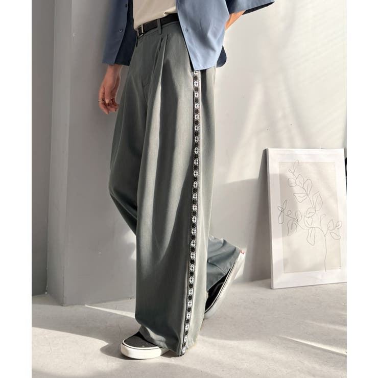 《JaVaジャバコラボ》こなれ感、抜群。裾ドロスト付きジャカードブレードツータッ… | Classical Elf Men | 詳細画像10 