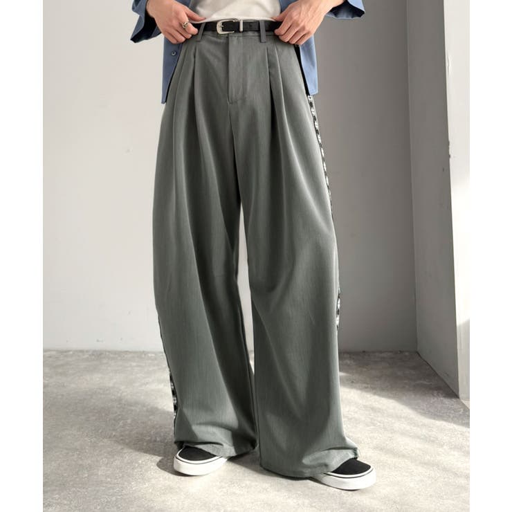 《JaVaジャバコラボ》こなれ感、抜群。裾ドロスト付きジャカードブレードツータッ… | Classical Elf Men | 詳細画像12 