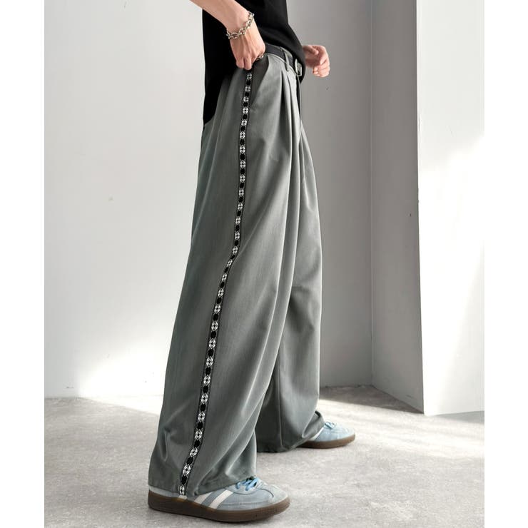 《JaVaジャバコラボ》こなれ感、抜群。裾ドロスト付きジャカードブレードツータッ… | Classical Elf Men | 詳細画像17 