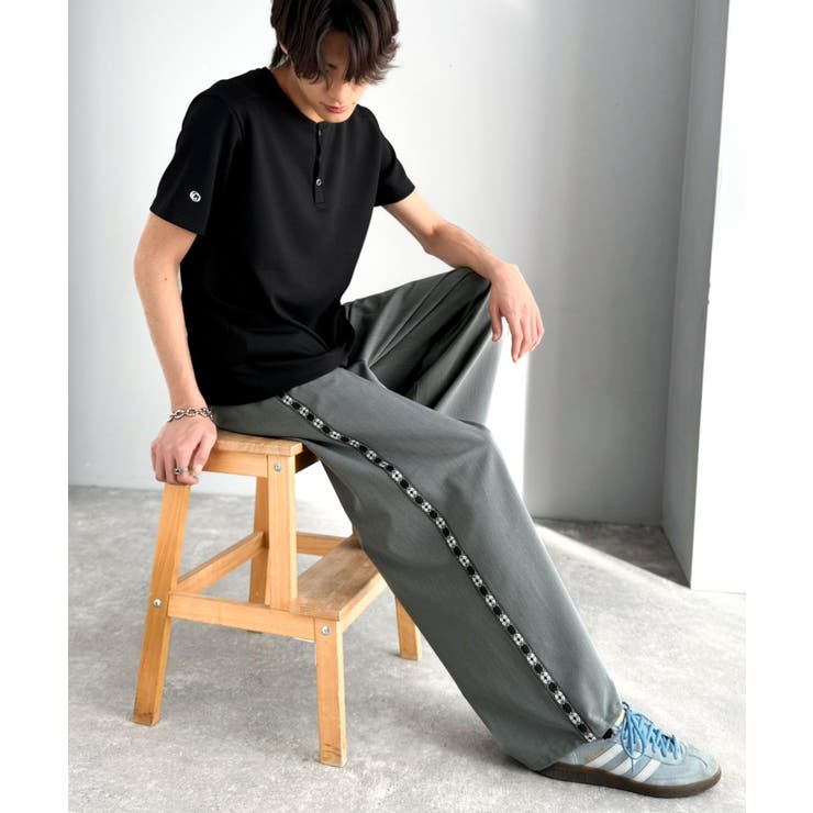 《JaVaジャバコラボ》こなれ感、抜群。裾ドロスト付きジャカードブレードツータッ… | Classical Elf Men | 詳細画像18 