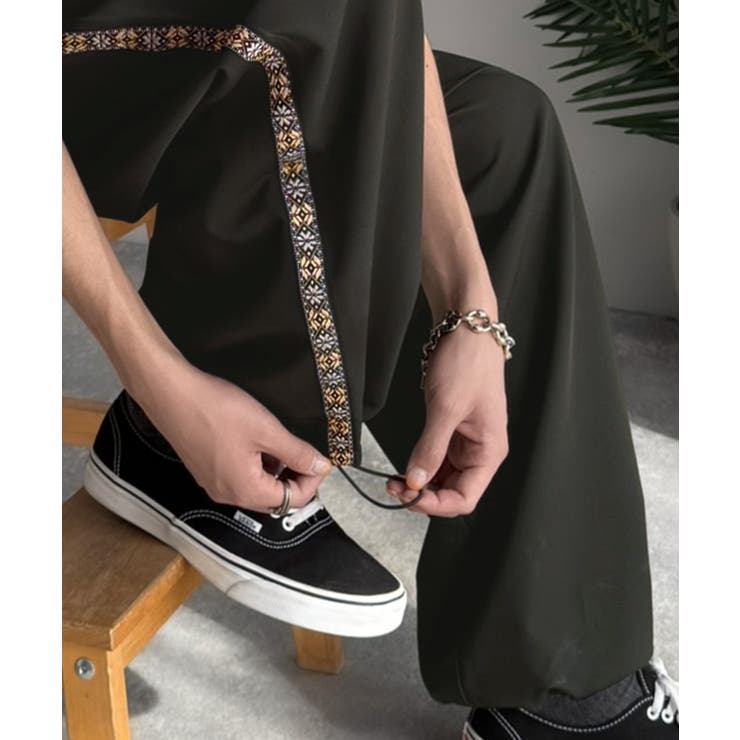 《JaVaジャバコラボ》こなれ感、抜群。裾ドロスト付きジャカードブレードツータッ… | Classical Elf Men | 詳細画像19 