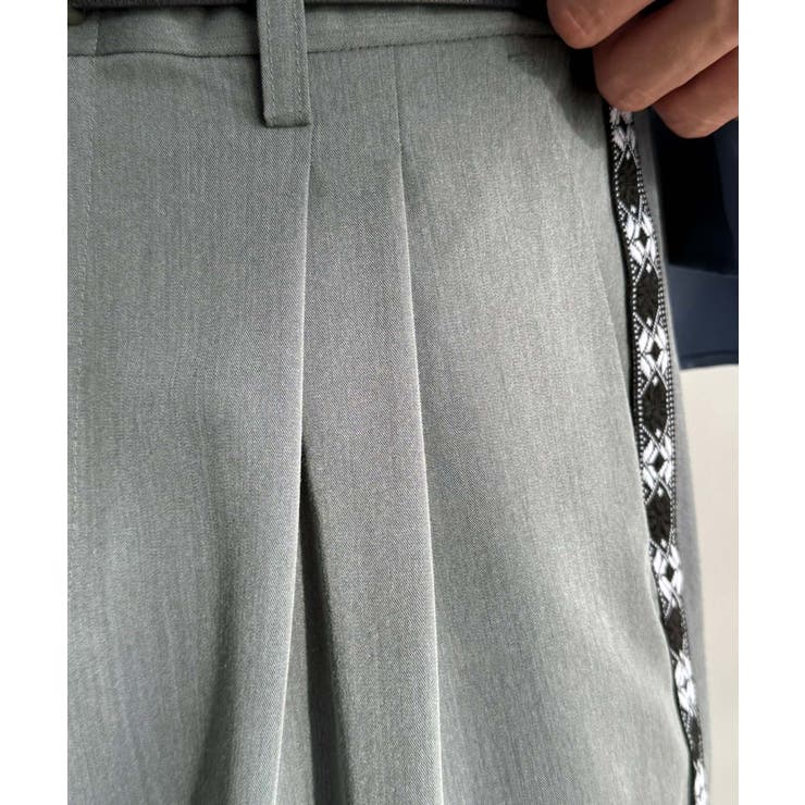 《JaVaジャバコラボ》こなれ感、抜群。裾ドロスト付きジャカードブレードツータッ… | Classical Elf Men | 詳細画像21 