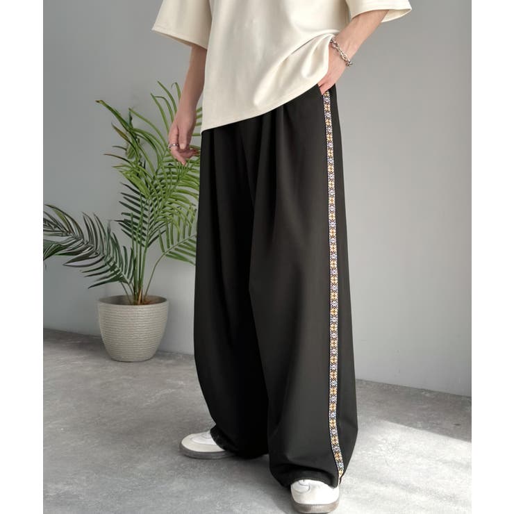 《JaVaジャバコラボ》こなれ感、抜群。裾ドロスト付きジャカードブレードツータッ… | Classical Elf Men | 詳細画像1 