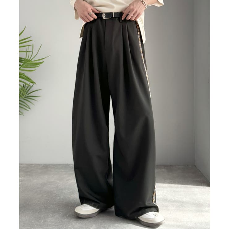 《JaVaジャバコラボ》こなれ感、抜群。裾ドロスト付きジャカードブレードツータッ… | Classical Elf Men | 詳細画像2 