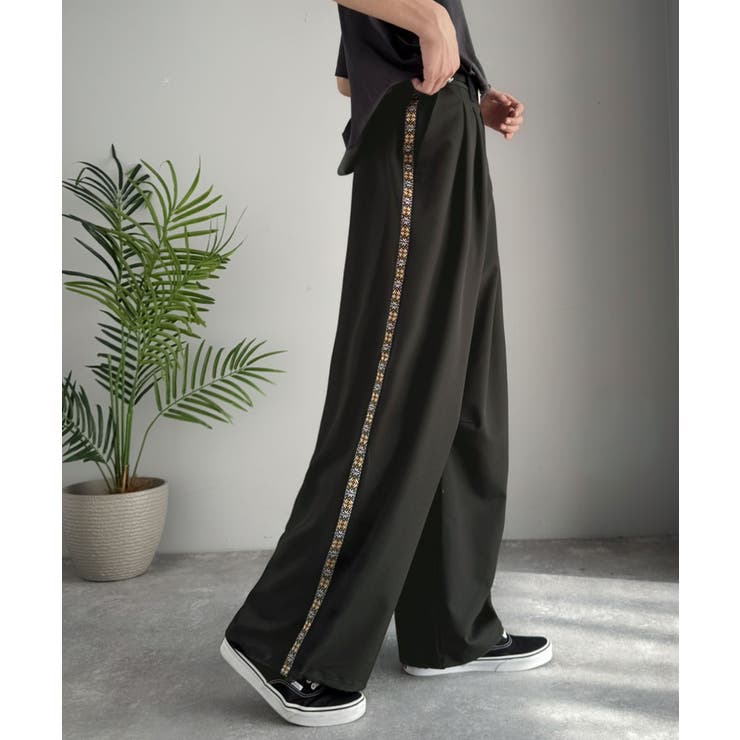 《JaVaジャバコラボ》こなれ感、抜群。裾ドロスト付きジャカードブレードツータッ… | Classical Elf Men | 詳細画像6 