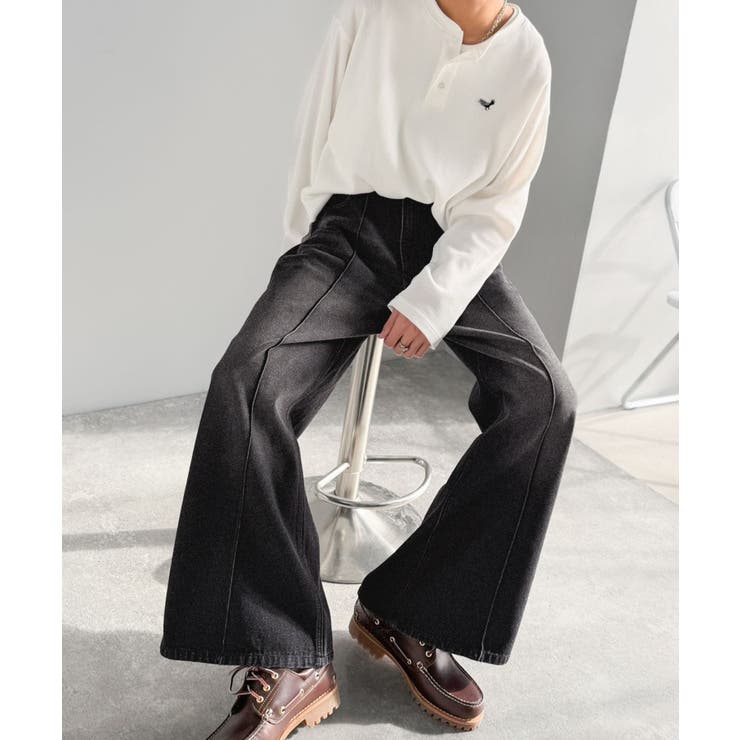 《JaVaジャバコラボ》大人のほどよいルーズ感。ヴィンテージ加工ピンタック入りフ… | Classical Elf Men | 詳細画像3 