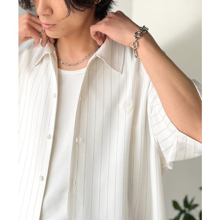 《JaVaジャバコラボ》羽織りとしても重宝する、汎用性の高さが魅力！刺繍入り ヘ… | Classical Elf Men | 詳細画像2 