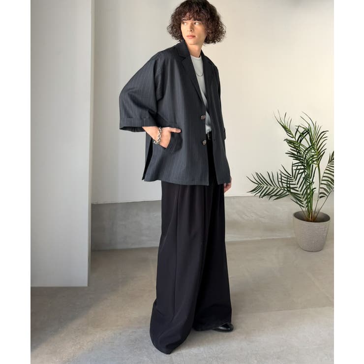 《JaVaジャバコラボ》主役級！アンティーク釦使いストライプ柄ヘリンボン生地シャ… | Classical Elf Men | 詳細画像21 