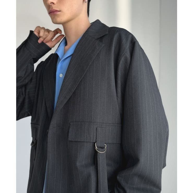 《JaVaジャバコラボ》シャツ感覚で羽織れる「軽アウター」ショート丈ポケットデザ… | Classical Elf Men | 詳細画像9 