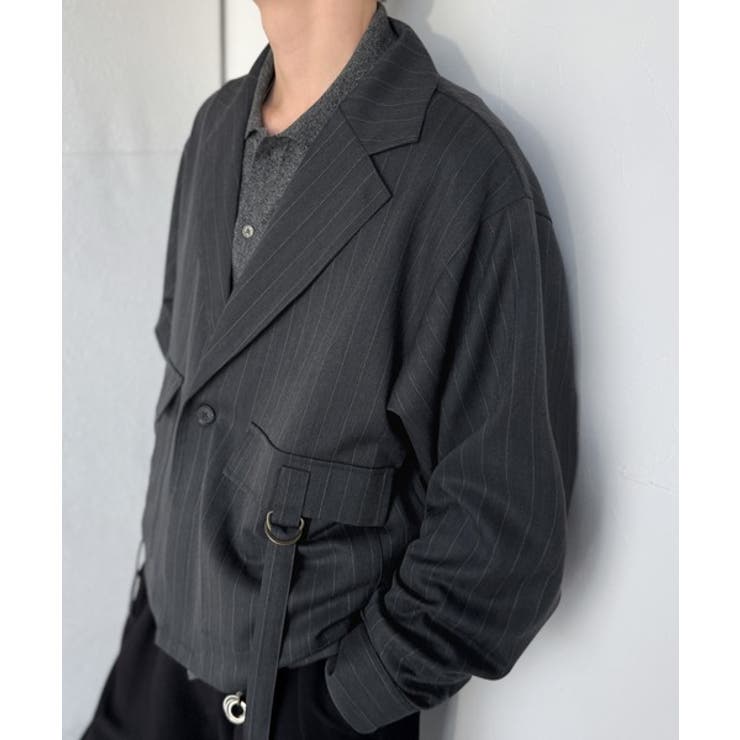 《JaVaジャバコラボ》シャツ感覚で羽織れる「軽アウター」ショート丈ポケットデザ… | Classical Elf Men | 詳細画像14 