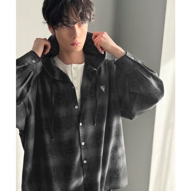 《JaVaジャバコラボ》フードが醸す洗練された遊び心。ヴィンテージ風チェック柄シ… | Classical Elf Men | 詳細画像9 