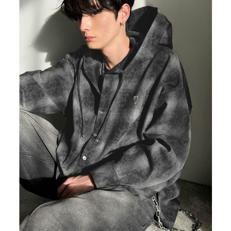 《JaVaジャバコラボ》フードが醸す洗練された遊び心。ヴィンテージ風チェック柄シ… | Classical Elf Men | 詳細画像10 
