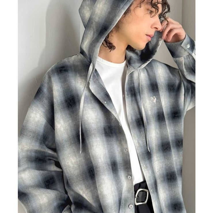 《JaVaジャバコラボ》フードが醸す洗練された遊び心。ヴィンテージ風チェック柄シ… | Classical Elf Men | 詳細画像11 