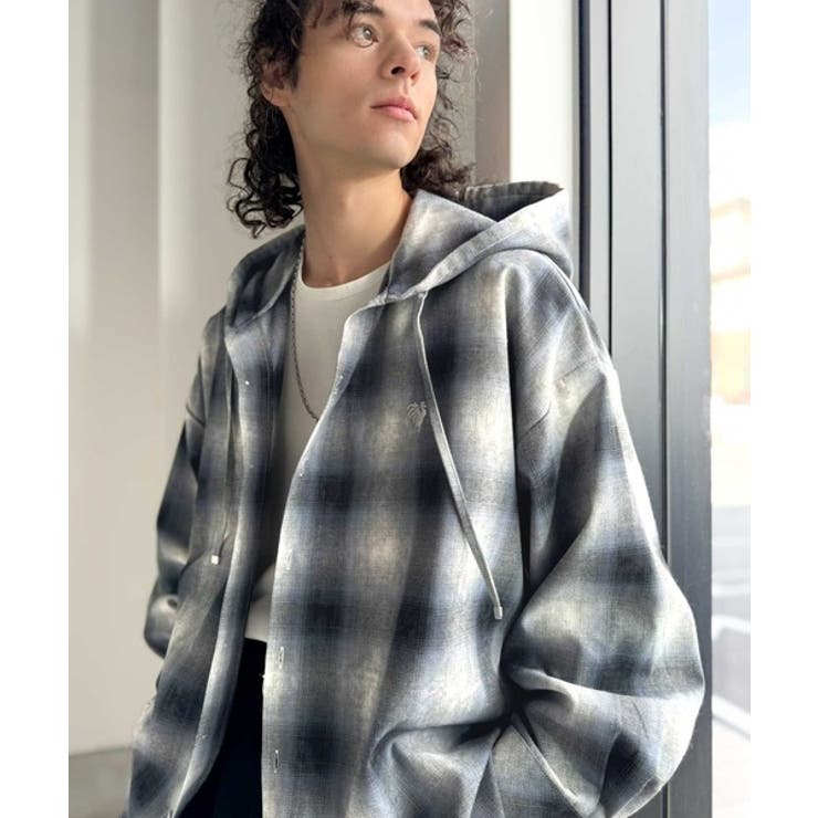 《JaVaジャバコラボ》フードが醸す洗練された遊び心。ヴィンテージ風チェック柄シ… | Classical Elf Men | 詳細画像12 